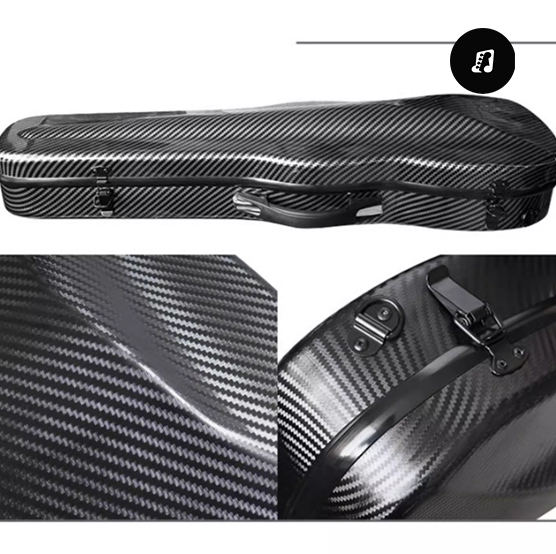 Hộp đàn Violin Violet Cao cấp chống nước Full màu - Hình ảnh 4