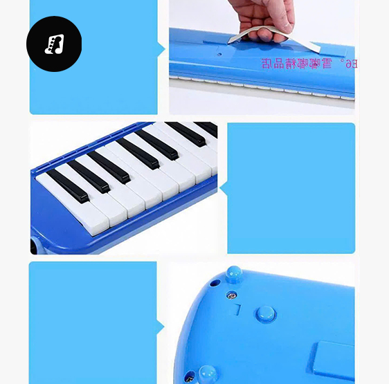 Kèn Melodica dành cho học sinh cấp 1, cấp 2 đầy đủ phụ kiện - Hình ảnh 3
