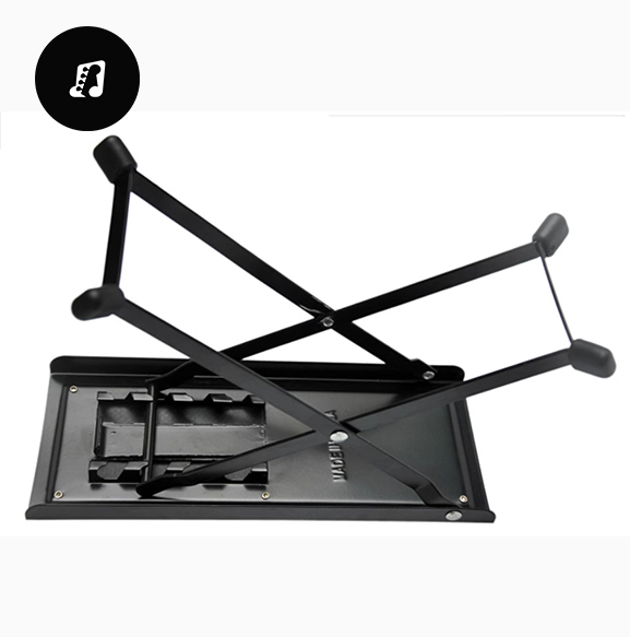 Ghế kê chân kim loại dành cho đàn Guitar và các nhạc cụ dây - Hình ảnh 3