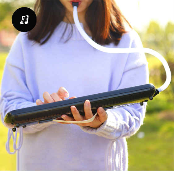 Kèn Melodica dành cho học sinh cấp 1, cấp 2 đầy đủ phụ kiện - Hình ảnh 2