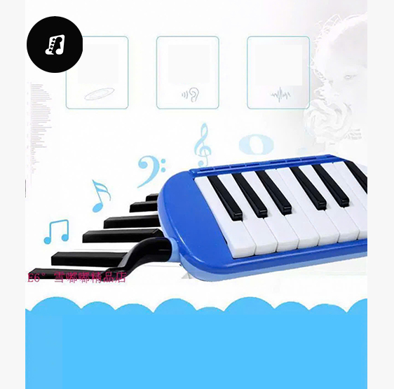 Kèn Melodica dành cho học sinh cấp 1, cấp 2 đầy đủ phụ kiện - Hình ảnh 4